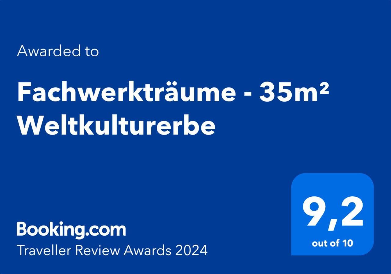 Fachwerktraeume - 35M² Weltkulturerbe Apartment Quedlinburg Luaran gambar